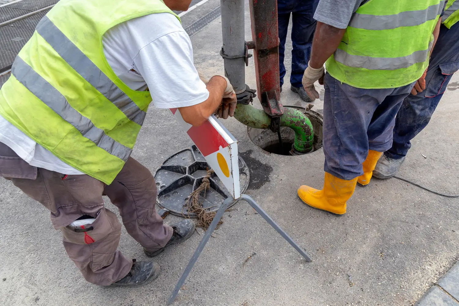 CCTV drain survey inspection in Letchworth